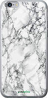 Чехол на iPhone 6s Plus Мрамор белый "4480u-91-8094"