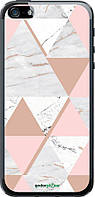 Чехол на iPhone SE Мраморная симметрия "4344u-214-8094"