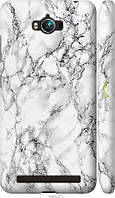 Чехол на Asus ZenFone Max ZC550KL Мрамор белый "4480m-271-8094"