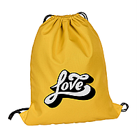 Именной Surikat рюкзак-мешок Желтый