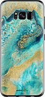 Чехол на Samsung Galaxy S8 Green marble "4365u-829-8094"