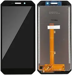 Дисплей для Doogee S61 / S61 Pro модуль (екран та сенсор) оригінал, Чорний