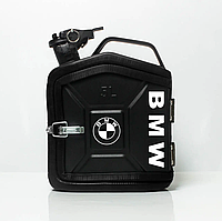 Канистра Бар 5л "BMW" черная, сейф для алкоголя, подарок мужчине
