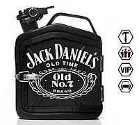 Канистра Бар 5л "Jack Daniel's" черная, сейф для алкоголя на подарок