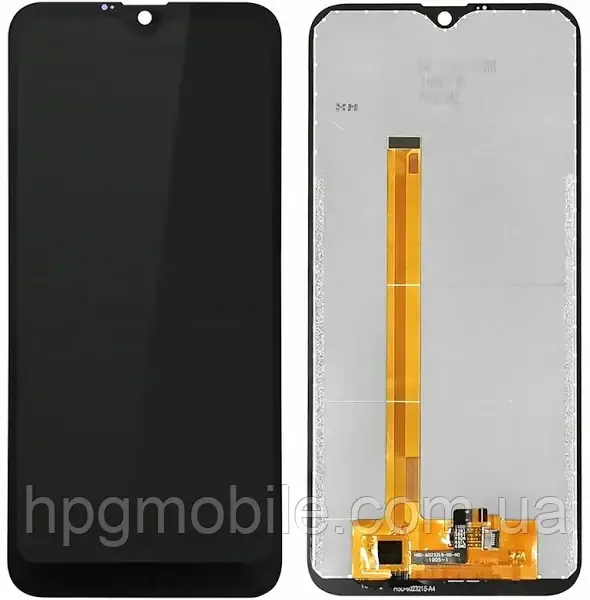 Дисплей для Doogee Y8C/X90 модуль (екран та сенсор) оригінал, Чорний, фото 1
