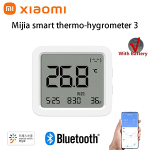 Термогігрометр Xiaomi Mijia Smart Meter 3 (BHR6971CN) | Точне визначення температури та вологості!
