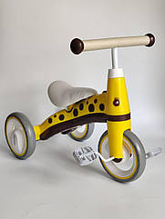 Велосипед дитячий триколісний SP-Sport Giraffe 1688 від 1,5 років Yellow-Black-Grey