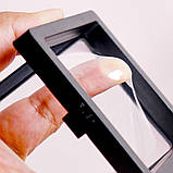 Модельна дошка (рамка) 11х9.4 см. для типс, квадратна для демонстрації гель-лаків, гелів та дизайнів - 336, фото 7