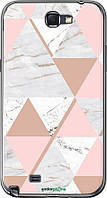 Чехол на Samsung Galaxy Note 2 N7100 Мраморная симметрия "4344u-17-8094"