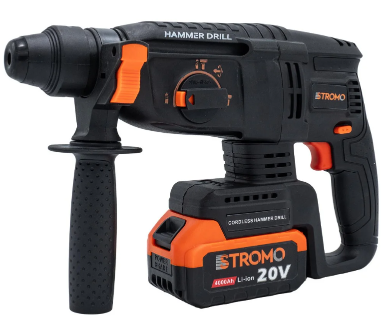 Акумуляторний перфоратор Stromo AHA-20 (з АКБ та ЗУ), фото 1