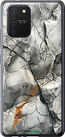 Чехол на Samsung Galaxy S10 Lite 2020 Серый мрамор "6041u-1851-8094"