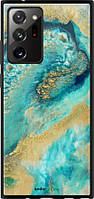 Чехол на Samsung Galaxy Note 20 Ultra Green marble "4365b-2051-8094"