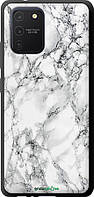 Чехол на Samsung Galaxy S10 Lite 2020 Мрамор белый "4480b-1851-8094"