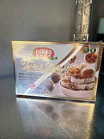 Рахат-лукум з грецьким горіхом  Turko Baba Turkish Delight with Walnut 225  г