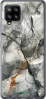 Чехол на Samsung Galaxy A42 A426B Серый мрамор "6041u-2098-8094"