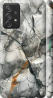Чехол на Samsung Galaxy A72 A725F Серый мрамор "6041m-2247-8094"