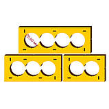 Набір шаблонів для підрозетників sdpn-1070, фото 2