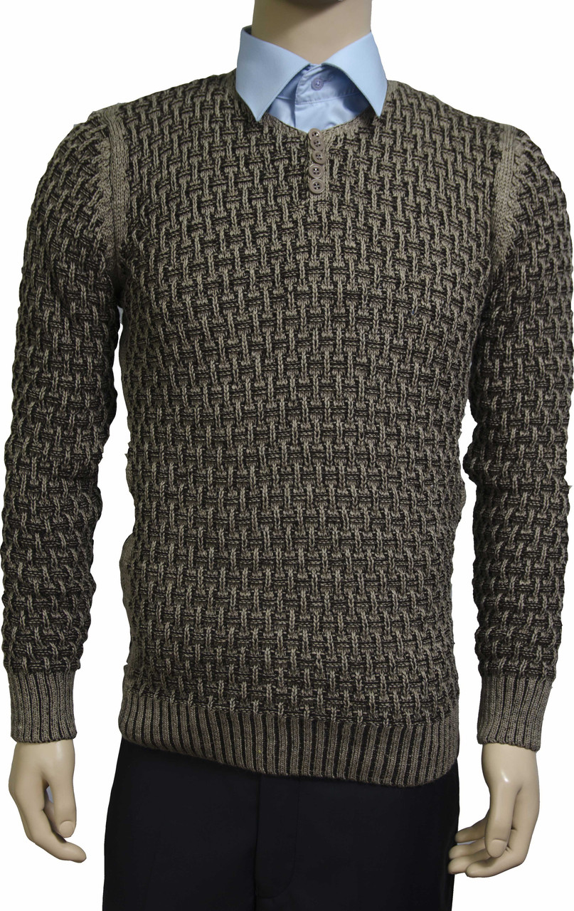 Чоловічий светр. Коричневий. Туреччина, фото 1