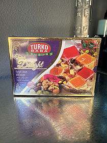 Рахат-лукум мікс смаків Turko Baba Turkish Delight Mix 225  г