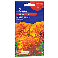 Бархатцы Мандарин оранжевые 0.5 г Gl Seeds