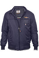 Куртка мужская демисезонная Aeronautica Militare 24-9062 тёмно-синяя
