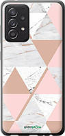 Чехол на Samsung Galaxy A52 Мраморная симметрия "4344u-2251-8094"