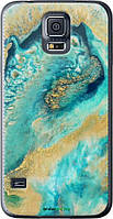 Чехол на Samsung Galaxy S5 g900h Green marble "4365u-24-8094"