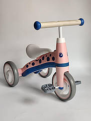 Велосипед дитячий триколісний SP-Sport Giraffe 1688 від 1,5 років Light Pink-Blue