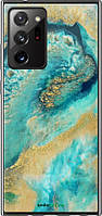 Чехол на Samsung Galaxy Note 20 Ultra Green marble "4365u-2051-8094"