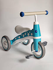 Велосипед дитячий триколісний SP-Sport Giraffe 1688 від 1,5 років Blue-White-Grey