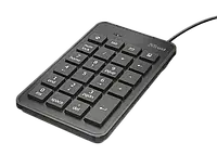 Клавиатура цифровая Trust Xalas USB Numeric Keypad 22221 проводная Черный