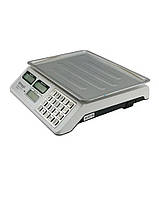 Торговые электронные весы аккумуляторные со счетчиком цены Kitchen Tech KT-218 на 55 кг