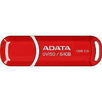 USB флеш накопитель ADATA 64GB UV150 Red USB 3.0 (AUV150-64G-RRD) ASP