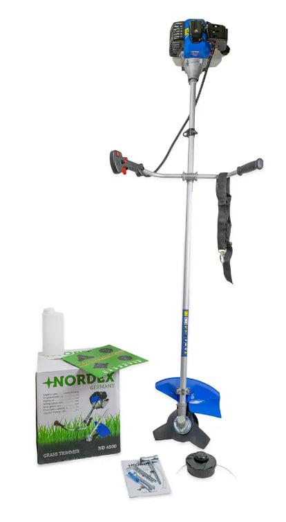 Бензокоса для трави Nordex ND-4500, Коса бензинова (лопатевий диск + котушка, 2Т)