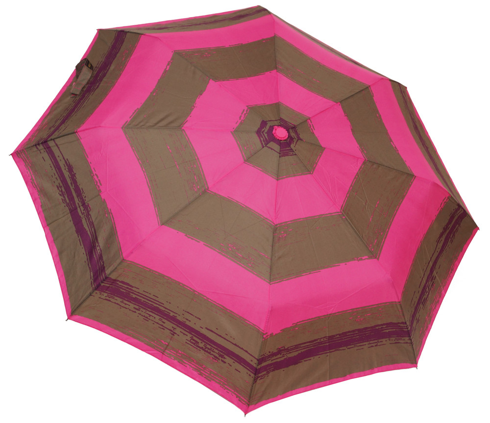 Стильный женский зонт 3674 pink/grey - фото 1 - id-p408896219