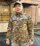 Кофта флісова тактична мультикам ЗСУ чоловіча Фліска куртка на замку, фото 4