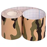 Кінезіо тейп Kinesio tape спортивний пластир (ширина 7,5 см, рулон 5 метрів), фото 4