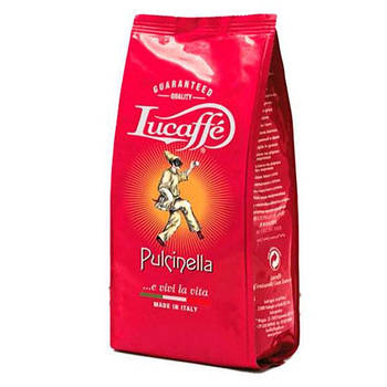 Кава в зернах Lucaffe Pulcinella 700 г кава зернова кава в зернах для кавоварки кава смажена в зернах