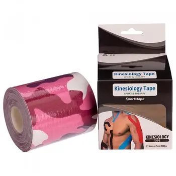 Кінезіо тейп Kinesio tape спортивний пластир (ширина 7,5 см, рулон 5 метрів)