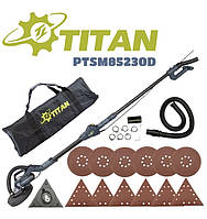 Шлифовальная машина для стен и потолка Titan PTSM85230D