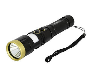 Ліхтар магнітний WERTVOLL IP44 Li-ion 2000 mAh/t 8 режимів LED+WHITE/RED/BLUE (RX-8006)