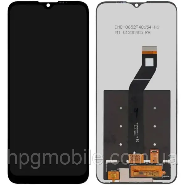 Дисплей для Motorola Moto G8 Power Lite (XT2055) модуль (екран та сенсор) оригінал, Чорний, фото 1