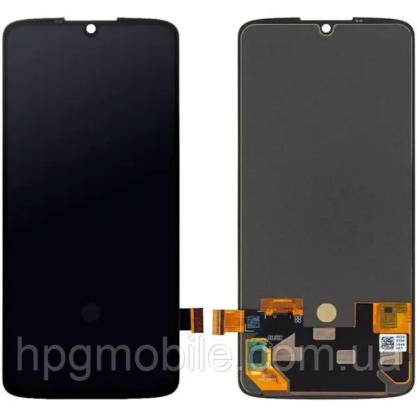Дисплей для Motorola Moto Z4 (XT1980-4) OLED модуль (екран та сенсор) оригінал, Чорний, фото 1
