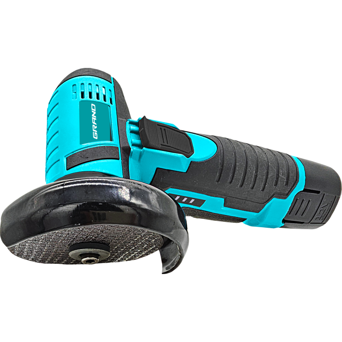 Акумуляторна міні кутова шліфувальна машина Grand МШУ-12Li, фото 1