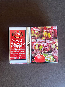 Рахат-лукум з фісташкою та гранатом Süper Baba  Turkish Delight with  Pistachio and Pomegranate 100 г