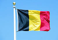 Rest Прапор Бельгії. Бельгійський прапор RESTEQ. Belgium flag. Прапор 150х90 см поліестер D_249