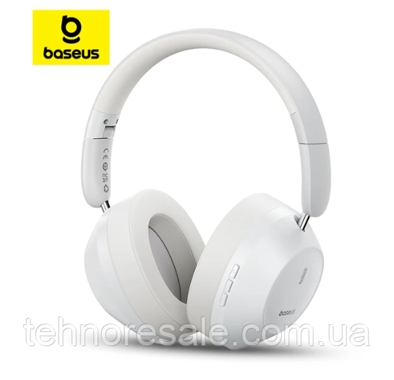 Навушники Baseus Bass 30 Max Bluetooth 5.3 50 годин White