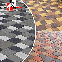 Тротуарна плитка СТАРА ПЛОЩА 60мм Сірий