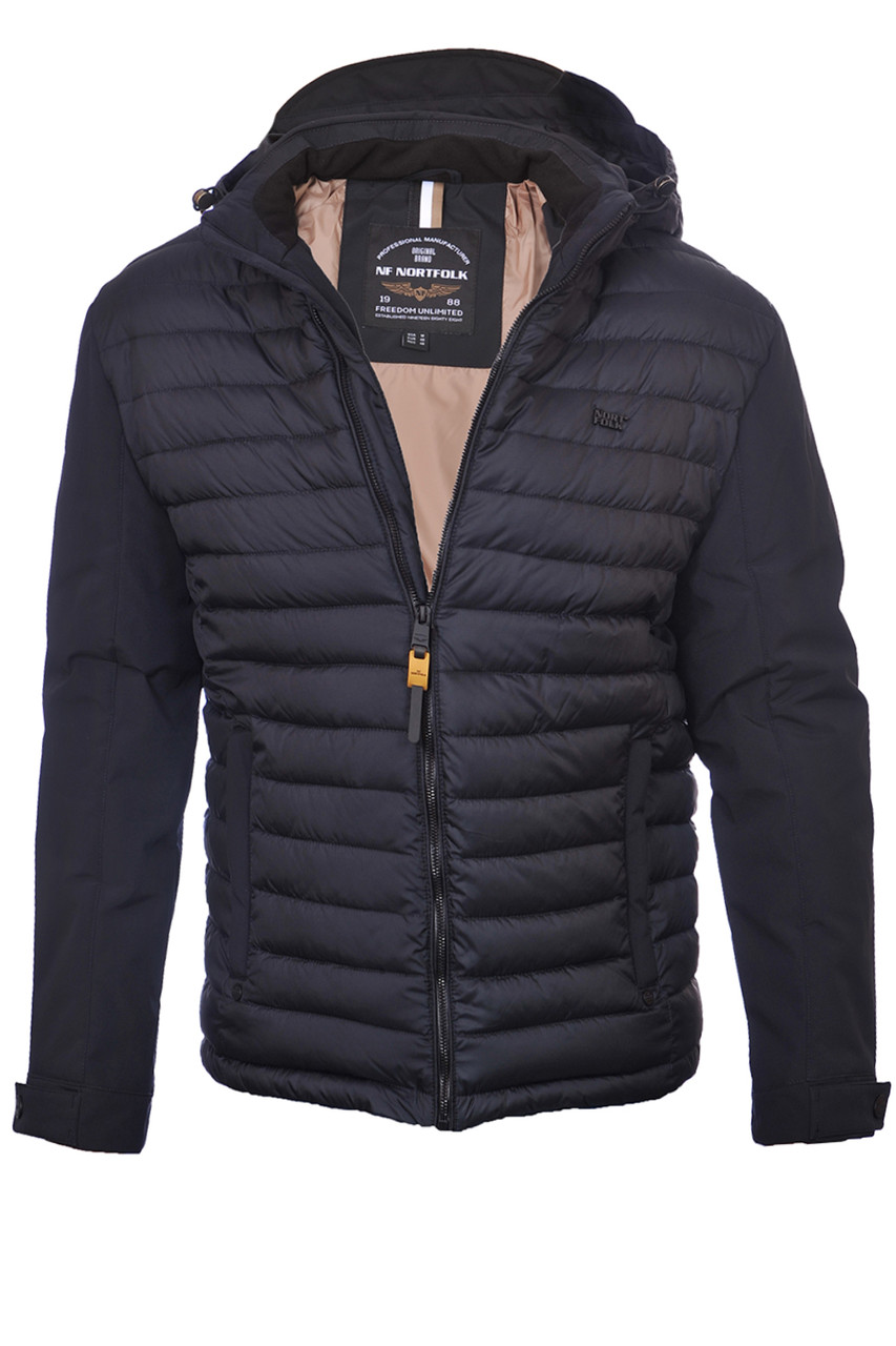 Куртка чоловіча демісезонна Nortfolk 24-538431N11N темно-синя