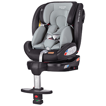 Автокрісло Carrello Asteroid+ CRL-15801 Marble Grey ISOFIX 0+1/2/3 з поворотом та опорною стійкою (астероїд)